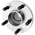 Rear, Driver or Passenger Side Wheel Hub, With Bearing, 5 x 4.25 in. Bolt Pattern, FWD