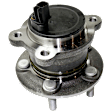 Rear, Driver or Passenger Side Wheel Hub, With Bearing, With Sensor, 5 x 4.25 in. Bolt Pattern