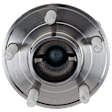 Rear, Driver or Passenger Side Wheel Hub, With Bearing, With Sensor, For Models With Parking Assist