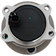Rear, Driver or Passenger Side Wheel Hub, With Bearing, With Sensor, 5 x 4.25 in. Bolt Pattern