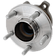 Rear, Driver or Passenger Side Wheel Hub, With Bearing, With Sensor, 5 x 4.25 in. Bolt Pattern