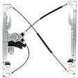 2011 Ford F-150 - Front, Driver Side Power Window Regulator, With Motor