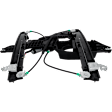 Front, Passenger Side Power Window Regulator, With Motor