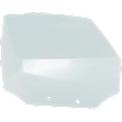 Rear, Driver Side Door Glass, Green Tint, 4-Door, Sedan, Replaces NAGS No. DD08856GTN