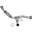 2011-2014 Ford F-150 - Passenger Side Catalytic Converter, 3.5L, 6Cyl, Federal EPA Standard, 46-State Legal (Cannot ship to CA, CO, NY or ME), Direct JC Whitney Series, Direct Fit