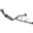 2011-2014 Ford F-150 - Passenger Side Catalytic Converter, 3.5L, 6Cyl, Federal EPA Standard, 46-State Legal (Cannot ship to CA, CO, NY or ME), Direct JC Whitney Series, Direct Fit