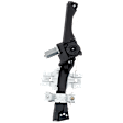 Front, Driver Side Power Window Regulator, With Motor
