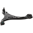 Front, Driver Side, Lower Control Arm, GAS, without Sport Suspension