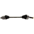 Front, Passenger Side Axle Assembly - Sold Individually