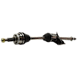 Front, Passenger Side Axle Assembly, 3.3L/3.8L V6 Engine