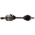 Front, Driver Side Axle Assembly, 3.3L/3.8L V6 Engine