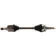 Front, Driver Side Axle Assembly, 3.3L/3.8L V6 Engine