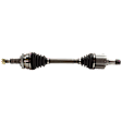 Front, Driver Side Axle Assembly, 3.3L/3.8L V6 Engine