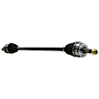 Front, Passenger Side Axle Assembly, 2.4L Engine, Automatic Transmission