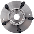 Front, Driver or Passenger Side Wheel Hub, Without Bearing, 5 x 4.5 in. Bolt Pattern, FWD