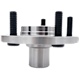 Front, Driver or Passenger Side Wheel Hub, Without Bearing, 5 x 4.5 in. Bolt Pattern, FWD