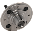 Front, Driver or Passenger Side Wheel Hub, Without Bearing, 4 x 3.94 in. Bolt Pattern