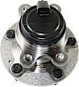 Front, Driver or Passenger Side Wheel Hub, With Bearing, With Sensor, 5 x 4.5 in. Bolt Pattern