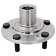 Front, Driver or Passenger Side Wheel Hub, Without Bearing, 5 x 4.5 in. Bolt Pattern, (2006 Terraza/Montana/Relay, Front or Rear)