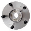 Front, Driver or Passenger Side Wheel Hub, Without Bearing, 5 x 4.5 in. Bolt Pattern, (2006 Terraza/Montana/Relay, Front or Rear)
