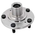 Front, Driver or Passenger Side Wheel Hub, Without Bearing, 5 x 4.5 in. Bolt Pattern, (2006 Terraza/Montana/Relay, Front or Rear)