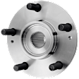 Front, Driver or Passenger Side Wheel Hub, Without Bearing, 5 x 4.5 in. Bolt Pattern