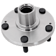 Front, Driver or Passenger Side Wheel Hub, Without Bearing, 5 x 4.5 in. Bolt Pattern