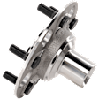 Rear, Driver or Passenger Side Wheel Hub, 5 Lugs, Without Bearing, 2.4L, 4Cyl