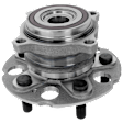 Rear, Driver or Passenger Side Wheel Hub, With Bearing, 5 x 4.5 in. Bolt Pattern, AWD