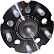 Rear, Driver or Passenger Side Wheel Hub, With Bearing, 5 x 4.72 in. Bolt Pattern, FWD