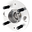 Rear, Driver or Passenger Side Wheel Hub, with Bearing, For Models with 16 In., without ABS Ring