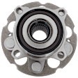 Rear, Driver or Passenger Side Wheel Hub, With Bearing, AWD