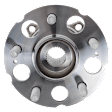 Rear, Driver or Passenger Side Wheel Hub, With Bearing, AWD