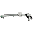 2013 Honda Accord - Sedan Front, Driver Side Power Window Regulator, With Motor