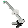 2013 Honda Accord - Sedan Front, Driver Side Power Window Regulator, With Motor