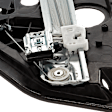 Sedan Front, Passenger Side Power Window Regulator, With Motor