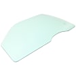 2001 Honda CR-V - Front, Driver Side Door Glass, Green Tint, FD20126 GTNN