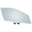2016-2021 Honda Civic - Sedan Front, Passenger Side Door Glass, Green Tint, FD26798GTY