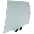 Rear, Driver Side Door Glass, Green Tint, With Clip, Replaces NAGS No. FD24065GTY