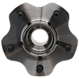 Rear, Driver or Passenger Side Wheel Hub, With Bearing, 5 x 4.5 in. Bolt Pattern