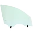 2009-2013 Infiniti G37 - Sedan Front, Driver Side Door Glass, Green Tint, FD23312 GTYN