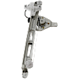 Rear, Passenger Side Power Window Regulator, With Motor