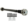 2007-2010 Jeep Commander - Front Driveshaft, 35.13 inch Length, AWD/4WD, Automatic Transmission, NV245 Quadra-Trac II Transfer Case, With Sales Code DHX (Quadra-Trac II Full-Time Active 4WD)
