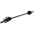 Front, Passenger Side Axle Assembly, 2.0L Engine, Non-ABS, Automatic Transmission