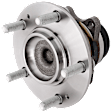 Rear, Driver or Passenger Side Wheel Hub, With Bearing, 5 x 4.5 in. Bolt Pattern, FWD