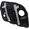 Front, Passenger Side Power Window Regulator, With Motor