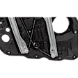Front, Passenger Side Power Window Regulator, With Motor
