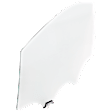 Front, Driver Side Door Glass, Green Tint, FD26978GTY