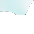 Front, Driver Side Door Glass, Green Tint, FD26978GTY