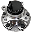 Front, Passenger Side Wheel Hub, With Bearing, With Sensor, 5 x 4.5 in. Bolt Pattern, RWD